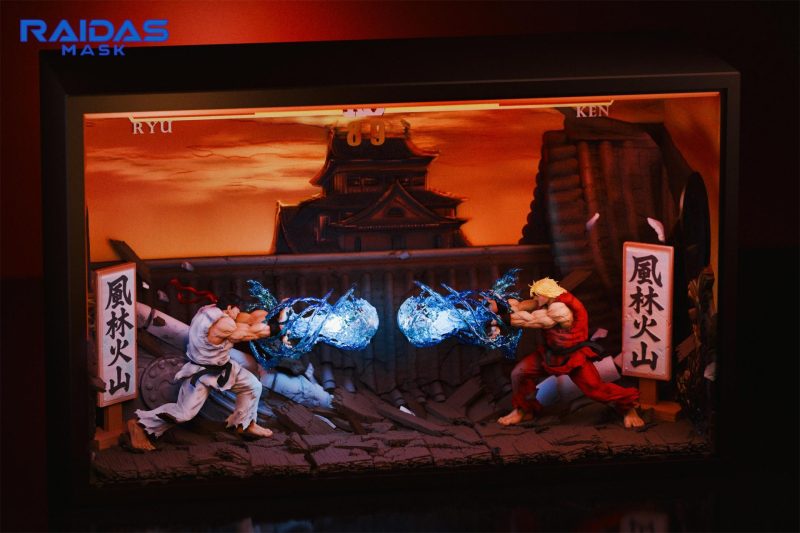【Pre-order】Raidas Mask Studio 1/6 Scale Impact Showdown Ken X Ryu Resin Statue