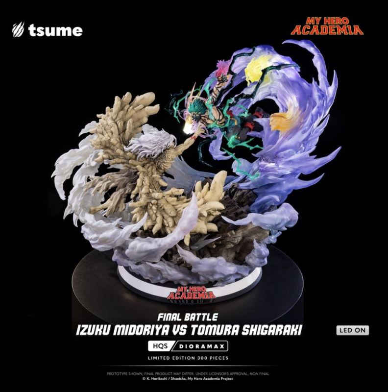 【Pre-order】Tsume Studio 1/6 Scale Izuku Midoriya vs Tomura Resin Statue