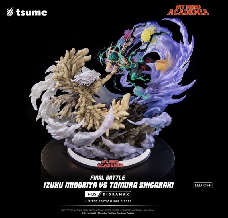 【Pre-order】Tsume Studio 1/6 Scale Izuku Midoriya vs Tomura Resin Statue