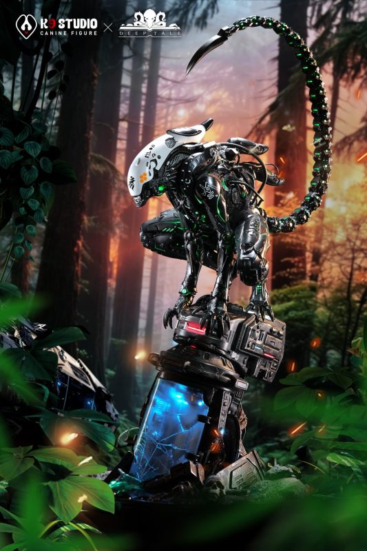 【Pre-order】K9 x Deep Tale Studio Mechanical Xenomorph Alien Resin