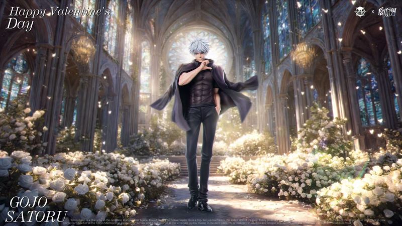 【Pre-order】ZanyJoke X FANTASY Studio 1/6 & 1/4 Scale Valentine's Day with Satoruh Gojoh Resin Statue