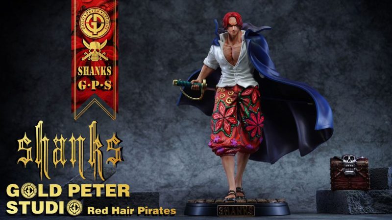 【Pre-order】Gold Peter Studio 1/8 POP Scale OP Shanks Red Hair Pirates Resin Statue
