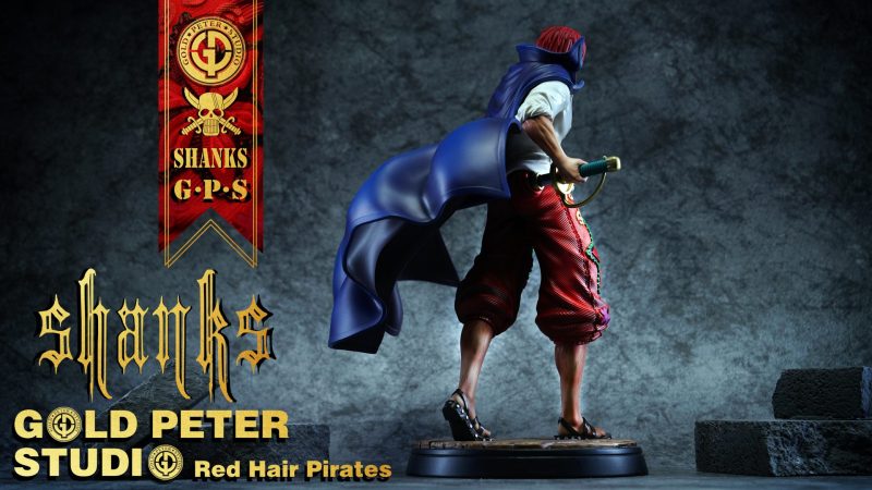 【Pre-order】Gold Peter Studio 1/8 POP Scale OP Shanks Red Hair Pirates Resin Statue