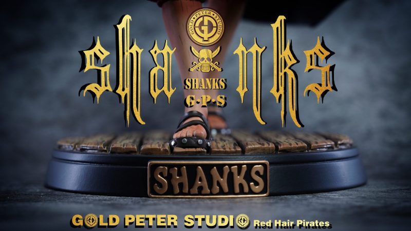 【Pre-order】Gold Peter Studio 1/8 POP Scale OP Shanks Red Hair Pirates Resin Statue