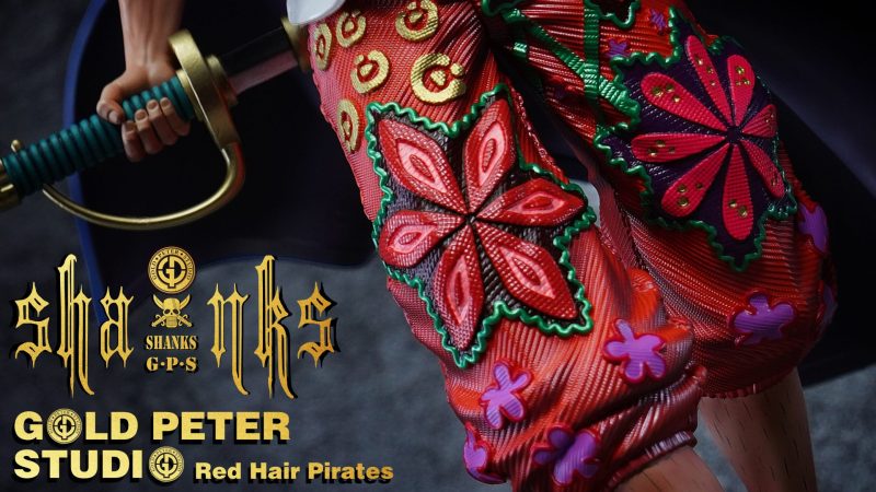 【Pre-order】Gold Peter Studio 1/8 POP Scale OP Shanks Red Hair Pirates Resin Statue