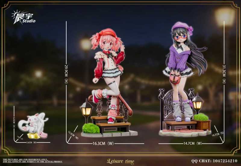 【Pre-order】Chenyu Studio x Renowned Overseas Model Artists 1/6 Scale Kaname Madoka&Akemi Homura Resin Statue