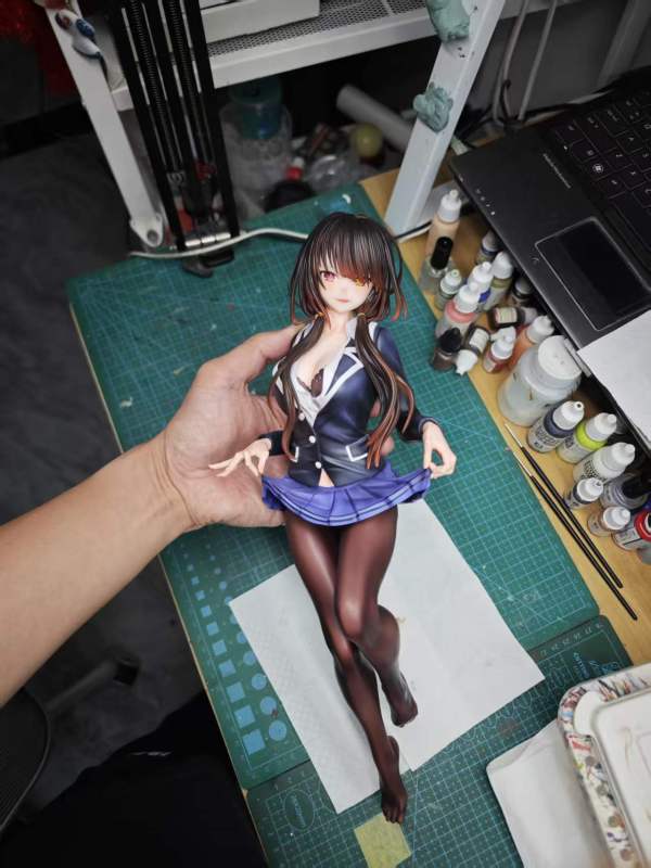 【Pre-order】Huiman Studio 1/6 &1/4 Scale Date A Live (School Uniform Kurumi) Resin Statue