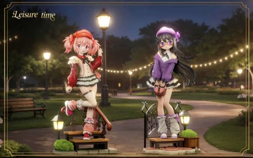 【Pre-order】Chenyu Studio x Renowned Overseas Model Artists 1/6 Scale Kaname Madoka&Akemi Homura Resin Statue