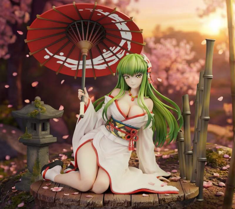 【Pre-order】Surreal Studio 1/6 Scale Kimono c.c. Resin Statue