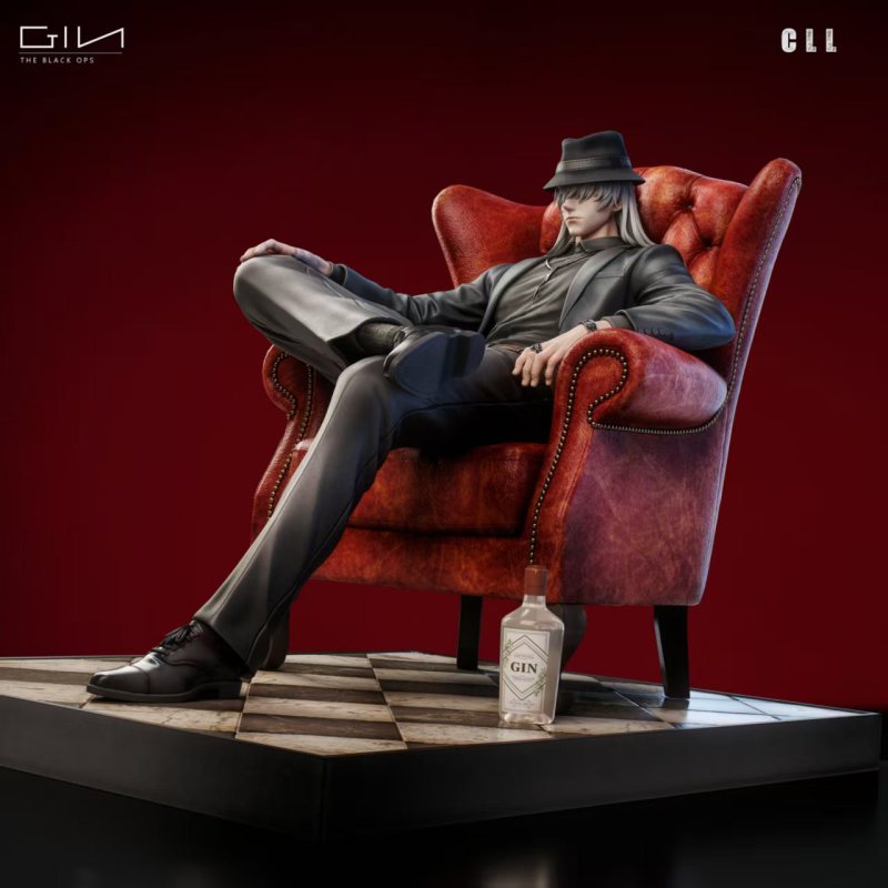 【Pre-order】CLL Studio 1/6 Scale Detective Conan Gin GK Resin Statue