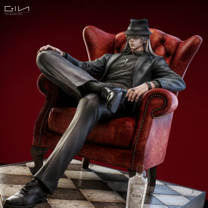 【Pre-order】CLL Studio 1/6 Scale Detective Conan Gin GK Resin Statue