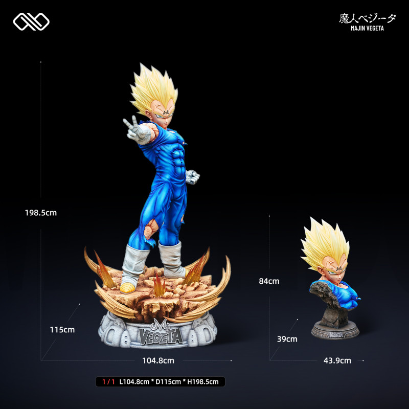 【Pre-order】Infinite Studio 1/1 Scale Majin Vegita Resin Statue