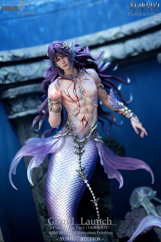【Pre-order】Cloud Rain Yunyu Studio 1/6 Scale Love and Deepspace Rafayel Poseidon's Pact Resin Statue