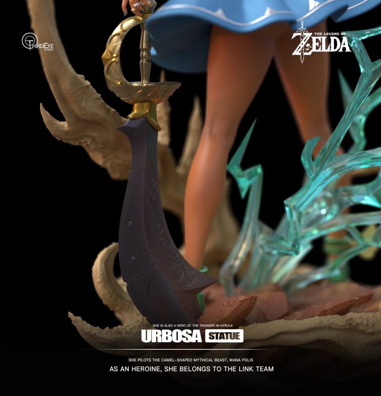 【Pre-order】Third Eye Studio The Legend of Zelda Urbosa Four Champion #4 Resin Statue