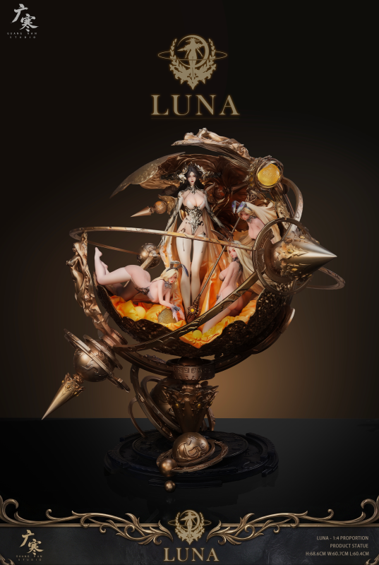 【Pre-order】Guanghan Studio 1/6 Scale Mythological Series - Luna Resin Statue