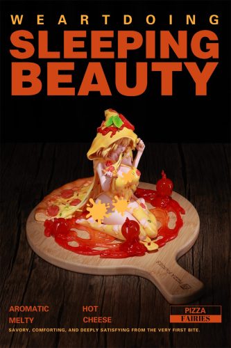 【Pre-order】WeArtDoing Studio Pizza Fairies Cheese Supreme & Classic Tomato Resin Statue