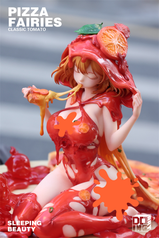 【Pre-order】WeArtDoing Studio Pizza Fairies Cheese Supreme & Classic Tomato Resin Statue