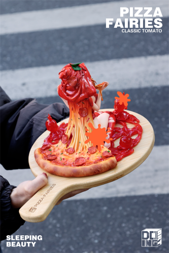【Pre-order】WeArtDoing Studio Pizza Fairies Cheese Supreme & Classic Tomato Resin Statue