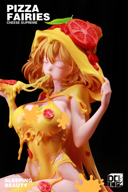 【Pre-order】WeArtDoing Studio Pizza Fairies Cheese Supreme & Classic Tomato Resin Statue