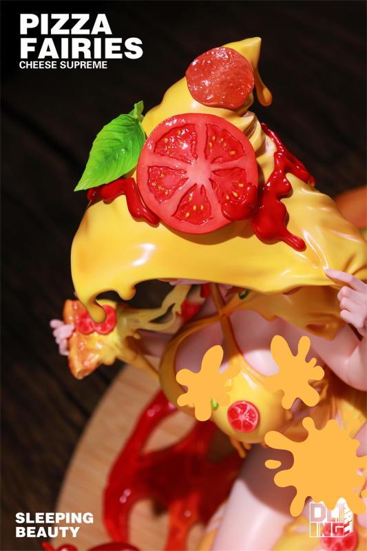 【Pre-order】WeArtDoing Studio Pizza Fairies Cheese Supreme & Classic Tomato Resin Statue