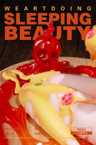 【Pre-order】WeArtDoing Studio Pizza Fairies Cheese Supreme & Classic Tomato Resin Statue