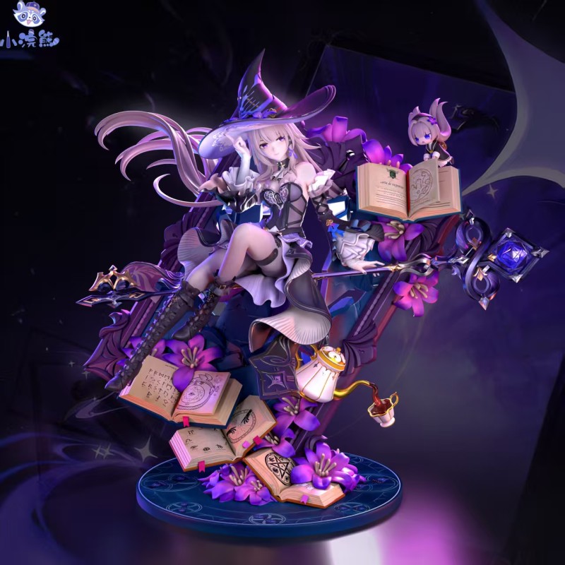 【Pre-order】Little Raccoon Studio 1/6 Scale Lady Black Tower GK Resin Statue