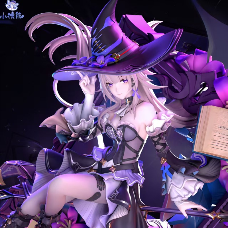 【Pre-order】Little Raccoon Studio 1/6 Scale Lady Black Tower GK Resin Statue