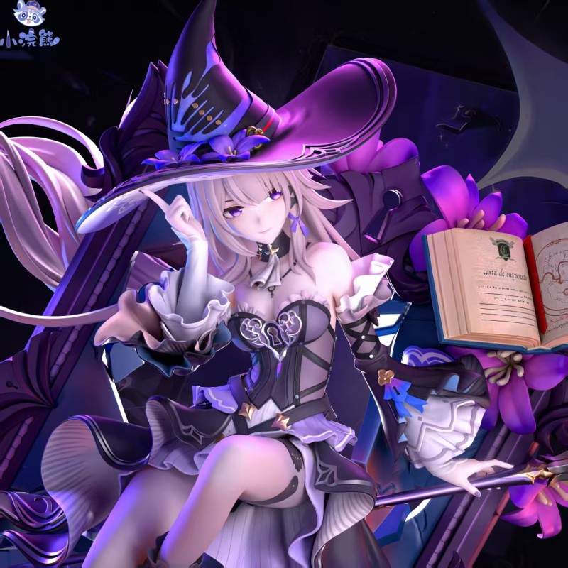 【Pre-order】Little Raccoon Studio 1/6 Scale Lady Black Tower GK Resin Statue