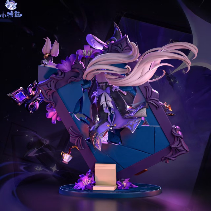 【Pre-order】Little Raccoon Studio 1/6 Scale Lady Black Tower GK Resin Statue