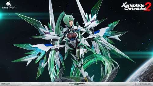 【Pre-order】ORIGIN STUDIO 1/4 Scale Xenoblade Chronicles 2 8th Anniversary First Release - Deluxe Combat Suit for Green Resin Statue