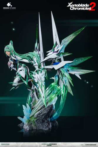 【Pre-order】ORIGIN STUDIO 1/4 Scale Xenoblade Chronicles 2 8th Anniversary First Release - Deluxe Combat Suit for Green Resin Statue