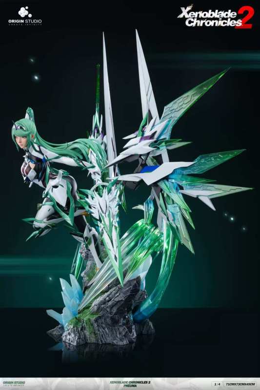 【Pre-order】ORIGIN STUDIO 1/4 Scale Xenoblade Chronicles 2 8th Anniversary First Release - Deluxe Combat Suit for Green Resin Statue