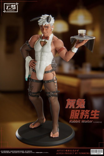 【Pre-order】YUNMENG Studio 1/6 Scale Rabbit Waiter LICENSED Resin Statue