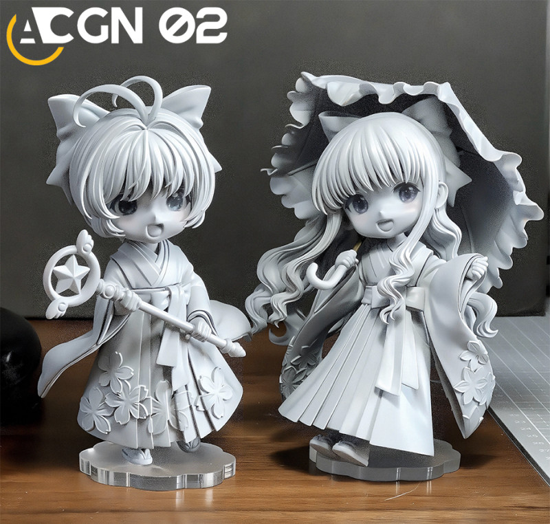 【Pre-order】ACGN 02 Studio Sakura & Tomoyo Resin Statue