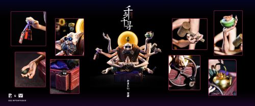 【Pre-order】Black Ant & White Deer Studio Spirited Away Kamaji Resin Statue