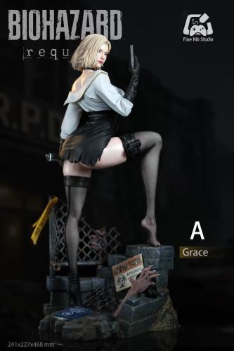 【Pre-order】Fine Nib Studio 1/4 Scale Requiem Grace & Sherry Resin Statue