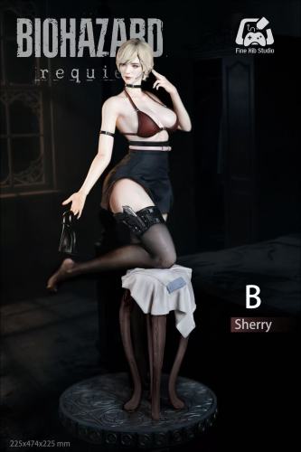 【Pre-order】Fine Nib Studio 1/4 Scale Requiem Grace & Sherry Resin Statue