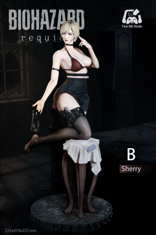 【Pre-order】Fine Nib Studio 1/4 Scale Requiem Grace & Sherry Resin Statue