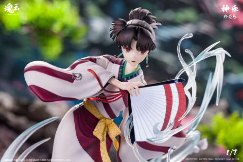 【Pre-order】Hunyu Studio 1/7 Scale Inuyasha — Messenger of the Wind: Kagura — Elegant Fan Dance Resin Statue