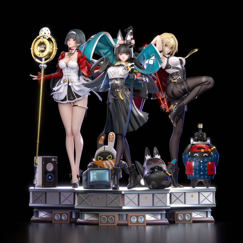【Pre-order】Hakimi Studio 1/6 Scale Astra Yao x Hoshimi Miyabi x Evelyn Chevalier Resin Statue