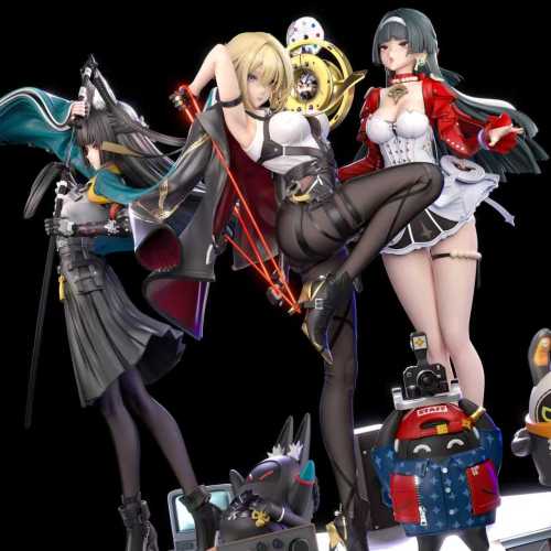 【Pre-order】Hakimi Studio 1/6 Scale Astra Yao x Hoshimi Miyabi x Evelyn Chevalier Resin Statue