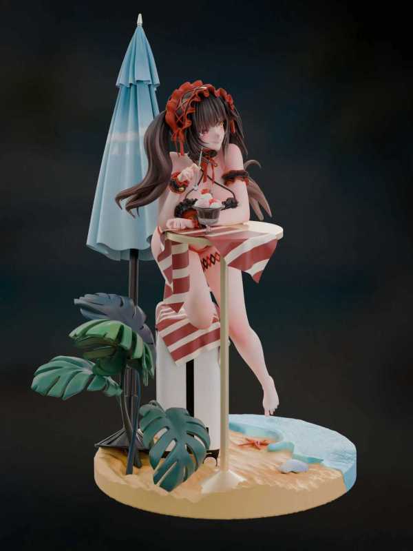 【Pre-order】Yaomengmeng Studio 1/6 Scale Swimsuit Kurumi Resin Statue