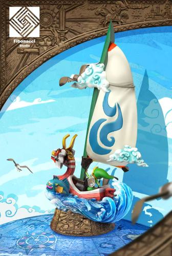 【Pre-order】Fibonacci Studio King of Red Lions X Link Resin Statue