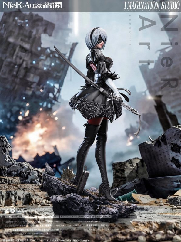 【Pre-order】Imagination Studio 1/6 Scale 2B Resin Statue