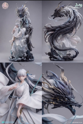 【Pre-order】Miaoyinfang Studio1/6 Scale Jinxī — White-Robed Dragon Rider Resin Statue
