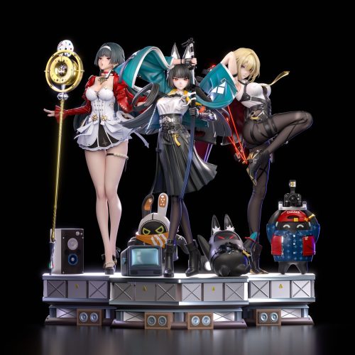 【Pre-order】Hakimi Studio 1/6 Scale Astra Yao x Hoshimi Miyabi x Evelyn Chevalier Resin Statue