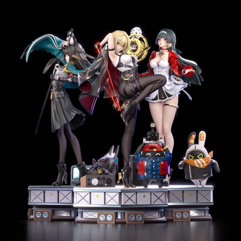 【Pre-order】Hakimi Studio 1/6 Scale Astra Yao x Hoshimi Miyabi x Evelyn Chevalier Resin Statue