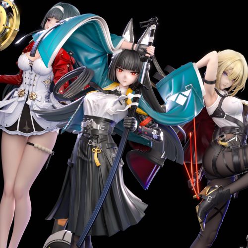 【Pre-order】Hakimi Studio 1/6 Scale Astra Yao x Hoshimi Miyabi x Evelyn Chevalier Resin Statue