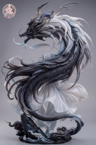 【Pre-order】Miaoyinfang Studio1/6 Scale Jinxī — White-Robed Dragon Rider Resin Statue