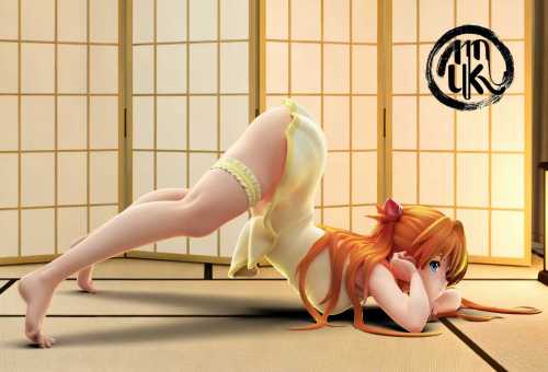 【Pre-order】MoKu Studio 1/6 Scale M — Asuka Resin Statue